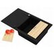 Zlew SPARTA PLUS LUX (78X48) 1B 1D, volcano Black Edition