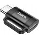 Adapter USB Hoco HOCO adapter OTG Typ C (męski) do Lightning (żeński) 3A UA31E czarny