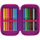 Piórnik Herlitz Herlitz TriCase 31tlg Dip Dye Pink/Purple