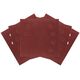 Papiery ścierne na rzep, kwadrat 113 x 113 mm, P120, 5 szt., z 8 otworami do 04-623