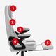 Fotel gamingowy Force 4.6 Grey