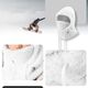 Μπαλακλάβα σκι Qunature Arctic Velvet μέγεθος L - λευκή