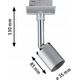 Paulmann URail System Spot Pure II max. 1x10W GU10 Chrom Matowy 230V