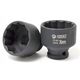 Rockforce Λεπτότοιχο καρυδάκι κρούσης 1/2" 36mm (12-γωνιακό)