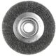 Szczotka druciana tarczowa 200 x 32 mm, drut karbowany, stalowy