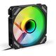 120mmSharkoon SHARK Mirror RGB PWM REVERSE Black