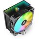 Sharkoon A50 RGB Procesor Chłodnica powietrza 12 cm Czarny 1 szt.