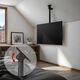 Uchwyt sufitowy dla TV Maclean, max. obciążenie 60kg, 43-86", max VESA 600x400, MC-112 B