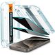 Spigen Spigen Glass tR EZ Fit (Privacy) 2 Pack, transparency - iPhone 15 Pro Max
