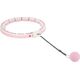 HMS ZESTAW HULA HOP HHW06 PINK Z PIŁKĄ GRAWITACYJNĄ I LICZNIKIEM HMS + PAS BR163 BLACK PLUS SIZE