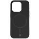 Silikonowe etui z pierścieniem magnetycznym Bizon Soft Case Magnetic do Apple iPhone 14 Pro czarne