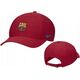 Czapka z daszkiem Nike FC Barcelona Club Cap US CB L/XL czerwona