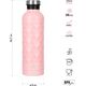 NC3805 BUTELKA TURYSTYCZNA 750ML RÓŻOWA NILS CAMP