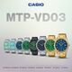 Zegarek Casio Zegarek Męski Casio Mtp-Vd03D-3A1 Green + Box