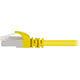 Sharkoon CAT 6 Patchcord SFTP Żółty 5M (4044951014804)