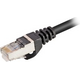 Sharkoon CAT 6 Patchcord SFTP Czarny 2M (4044951014996)