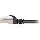 Sharkoon CAT 6 Patchcord SFTP Czarny 5M (4044951015016)