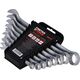Faster Tools FASTER TOOLS Klucze płasko-oczkowe satyna zestaw 8 - 22 one size