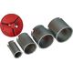 Faster Tools FASTER TOOLS Otwornica koronowa z nasypem wolframu - 5cz. 33 - 73 one size