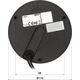 KAMERA WANDALOODPORNA IP IPC-HDBW3649E-AS-IL-0280B-BLACK WizSense Smart Dual Light - 6Mpx 2.8mm DAHUA