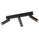 LED προβολέας TRIO AMBALA, 3x5W, 2300/3000/4000K 3x500 lm μαύρο 16.5x15x4cm