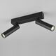 LED προβολέας TRIO AMBALA, 2x5W, 2300/3000/4000K 2x500 lm μαύρο 16.5x15x4cm