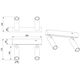 LED προβολέας TRIO AMBALA, 2x5W, 2300/3000/4000K 2x500 lm μαύρο 16.5x15x4cm
