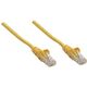 Intellinet Network Solutions Patchcord Cat6, CU, U/UTP, PVC, 1m, żółty (738538)