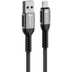 Καλώδιο USB A σε Lightning FORCELL F-Energy 2,4A 12W Cafule 0,25 m C257 μαύρο