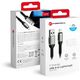 Καλώδιο USB A σε Lightning FORCELL F-Energy 2,4A 12W Cafule 0,25 m C257 μαύρο