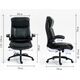 Fotel biurowy ACTIVEJET YK7406-1 czarny