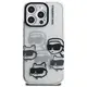 Etui Karl Lagerfeld IML Multi K&C Head Pattern do Apple iPhone 16 Pro przezroczysty
