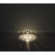 LED table lamp GLOBO GIXI, 1.5W RGBW, rechargeable, touch On/Off, crystal effect