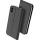 Dux Ducis Etui skin leather iPhone X/XS szare