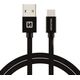 Kabel USB Swissten USB-A - USB-C 3 m Czarny (71527900)
