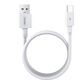 Kabel USB Remax USB-A - USB-C 1 m Biały (RC-175a)