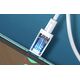 Kabel USB Remax USB-A - USB-C 1 m Biały (RC-175a)