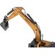 H-Toys Koparka ładowarka z łyżką na gąsienicach model z metalu Die-Cast H-toys 1710 1:50