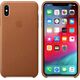 Apple iPhone XS Max Leather Case naturalny brąz