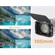 Matte Box Osłona Przeciwsłoneczna Obiektywu 67-95mm Do Aparatu Kamery K&f / Sku.2180v1