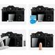 3x Zestaw Osłona Szkło 9h Na Ekran I 3x Osłona Na Zimną Stopkę Fujifilm X-t5 / K&f Concept / Sku.2196
