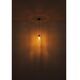 Hanging lamp GLOBO BACKEY, 1 x E27 15W, clear glass crystals, o10x120cm