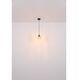 Hanging lamp GLOBO BACKEY, 1 x E27 15W, clear glass crystals, o10x120cm
