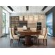 Pendant lamp GLOBO GORLEY, 4xE27, 60W, 230V, metal, gold color, 20x110x140cm