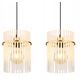 Pendant lamp GLOBO GORLEY, 4xE27, 60W, 230V, metal, gold color, 20x110x140cm