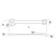 Beta Tools Klucz płasko-oczkowy z grzechotką 7mm (001420007)