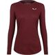 Γυναικεία μπλούζα αναρρίχησης Salewa Lavaredo Hemp L/S Tee - syrah