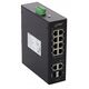 ISFG108 Switch przemysłowy PoE (8xPoE,