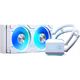 Chłodzenie wodne Phanteks PHANTEKS Glacier One 240D30 DRGB AIO Liquid CPU Cooler, White