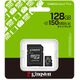MEMORY MICRO SDXC 128GB UHS-I/W/ADAPTER SDCS3/128GB KINGSTON